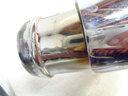 LIGHTLY USED CHROME POWER DUALS EXHAUST HARLEY DAVIDSON TOURING (10-13)  R16