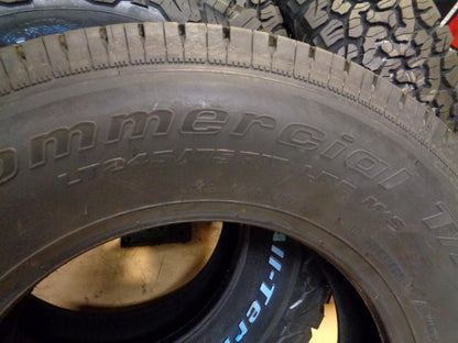 1 NEW TIRE BFGOODRICH COMMERCIAL TA AS 2 245 75 17 121/118R LRE 10PLY 39532