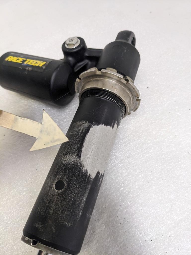 RACE TECH 1-7/8" OD SHOCK ABSORBER 19" EXT TO 15-1/2" RET 1/2" DIA SHAFT USED R9