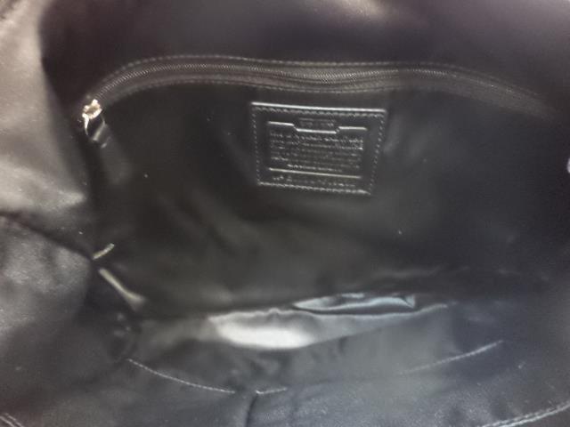 NWT COACH PENELOPE SIGNATURE SATEEN CONVERT KHAKI/BLACK F19232 GENUINE SR