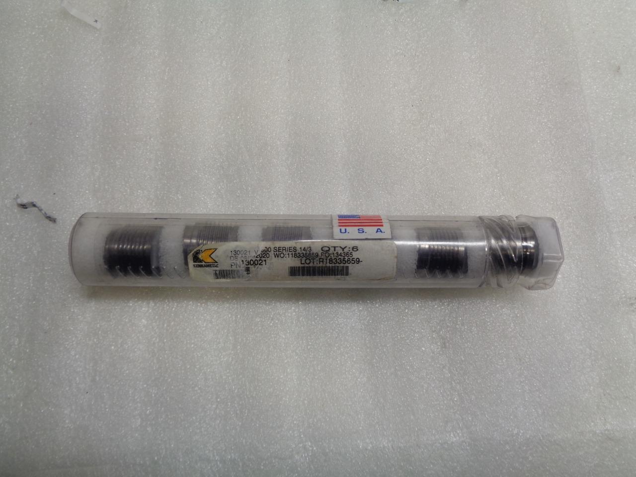 NEW KENNAMETAL 3/4" BALANCEABLE ROUND LOCKNUTS V 8500 SERIES 130021 R22T5