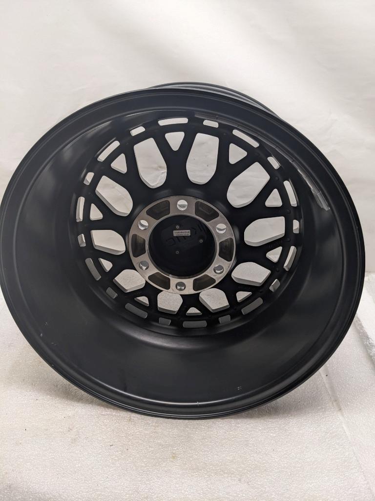 1 KMC WHEEL KM72278568700 KM722 TECHNIC 17X8.5 ET0 SATIN BLACK 6X139.7 NEW B2