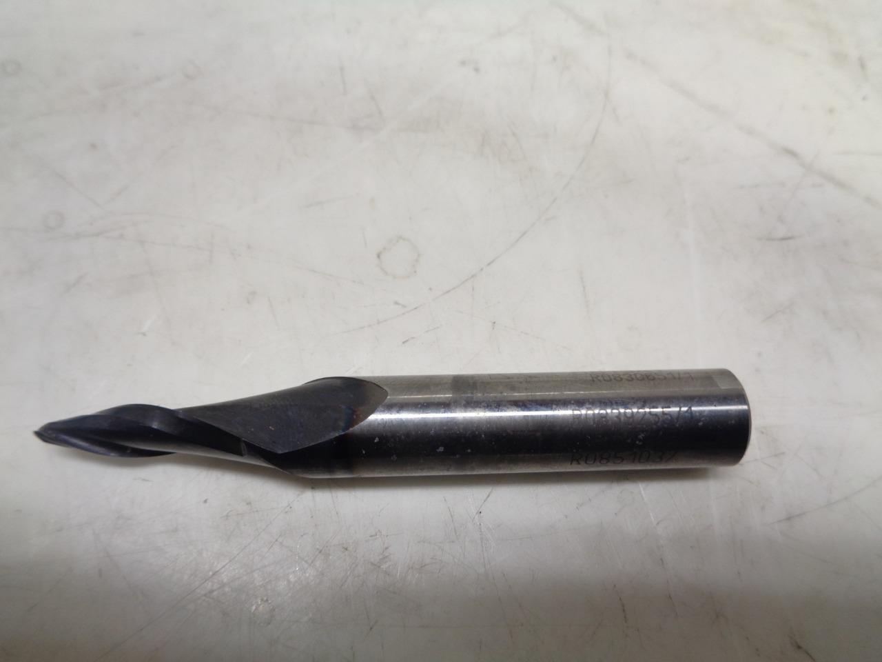 NEW NIAGARA HB13AY CARBIDE END MILL TAPERED 1.57mmx1" 2 FLUTE R22T6BA