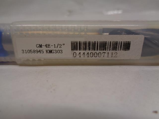 NEW ZCC-CT 1/2" SOLID CARBIDE 30° HELIX ALTiN COATED ENDMILL GM-4E-1/2 R22BM