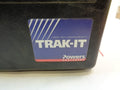USED BLUE POWERS TRAK IT GAS NAILER 55011 C3 WITH EYE WEAR BSR35