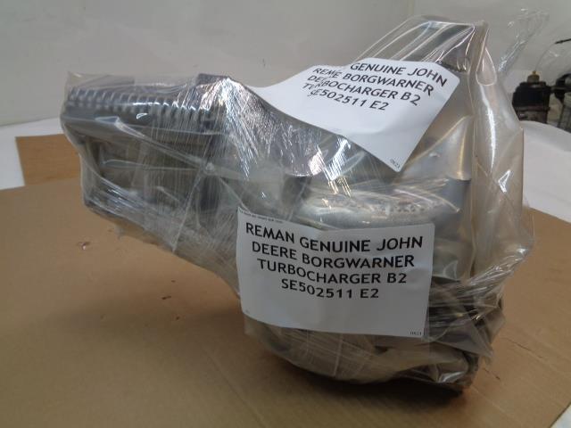 REMAN GENUINE JOHN DEERE BORGWARNER TURBOCHARGER B2 SE502511 E2