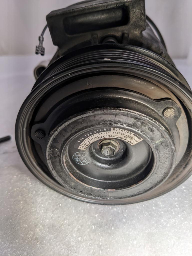 PORSCHE 911 996 DENSO AIR CONDITIONING COMPRESSOR 99612601151 USED 996BGL