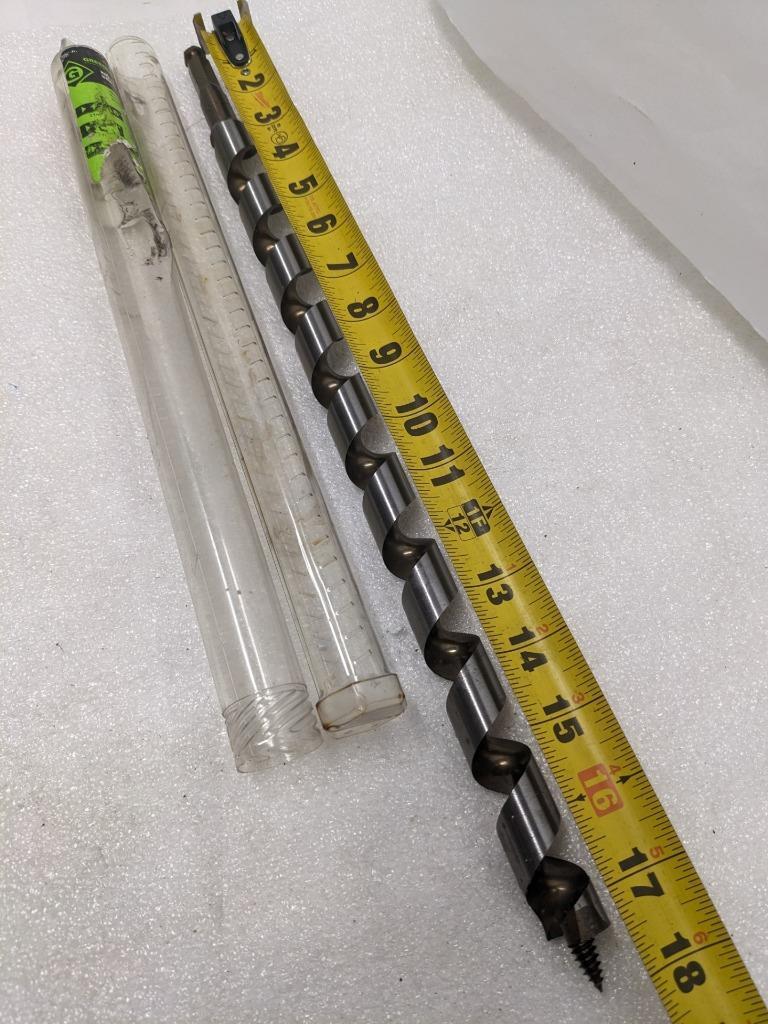 GREENLEE 37870 NAIL EATER II AUGER BIT 13/16" X 18" DAMAGED CASE NEW D0