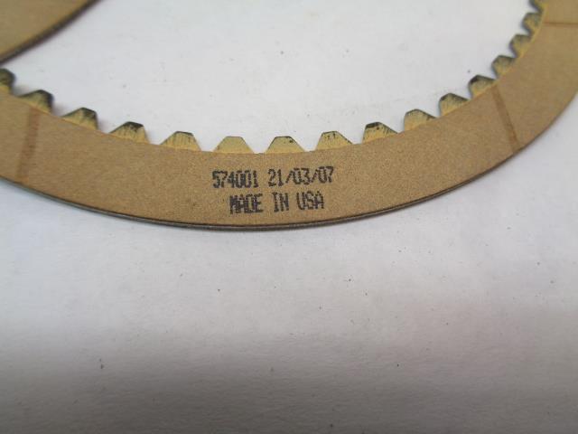 NEW RAYBESTOS FRICTION CLUTCH PLATES K22PF FRM A518/618 (1998-Up) R4TE