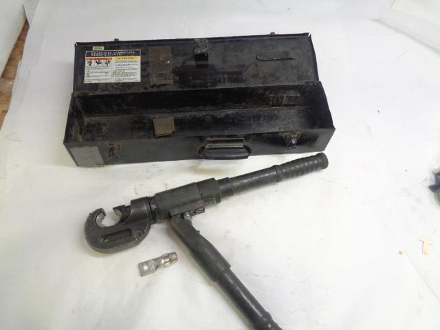 BURNDY Y750 750 REVOLVER HYPRESS HYDRAULIC CRIMPING TOOL R35