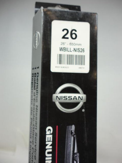 NEW OLD STOCK NISSAN GENUINE 26" WINDSHIELD WIPER BLADE 8-PACK WBILL-NIS26 SR