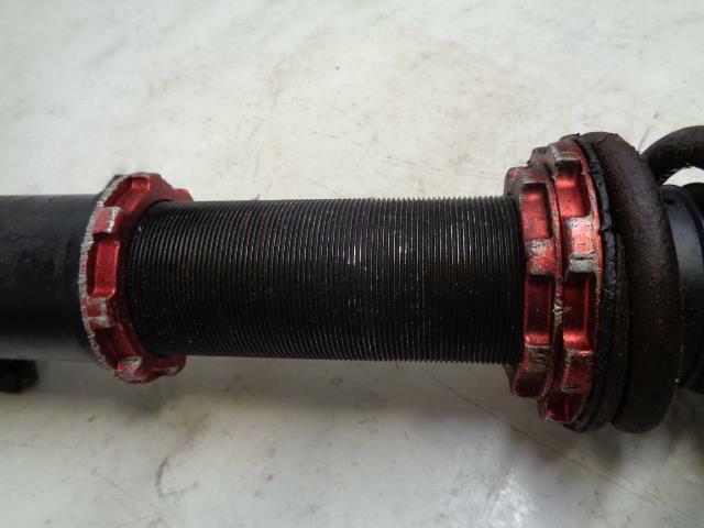 Blitz Damper ZZR Front Adjustable Shocks for 2000-2007 Subaru Impreza USED R9