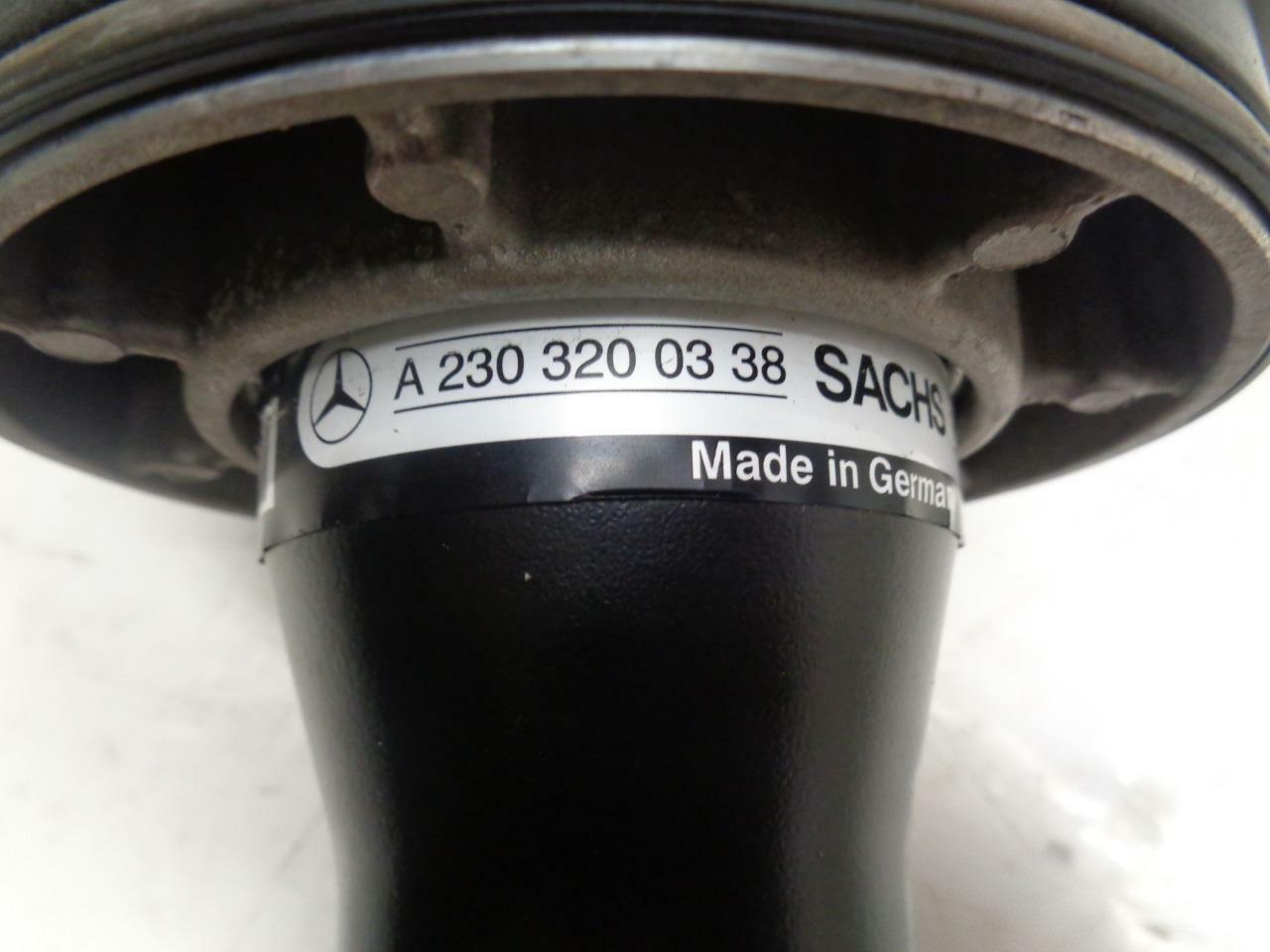 NEW GENUINE MERCEDES SACHS AIR SHOCK LEFT SIDE SL550 2007-12 A2303200338 R9