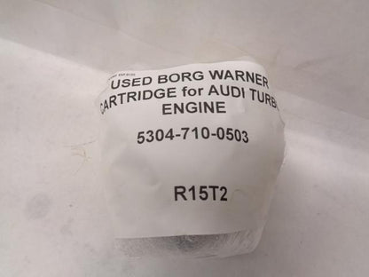 USED BORG WARNER CARTRIDGE for AUDI TURBO ENGINE 5304-710-0503 R15T2