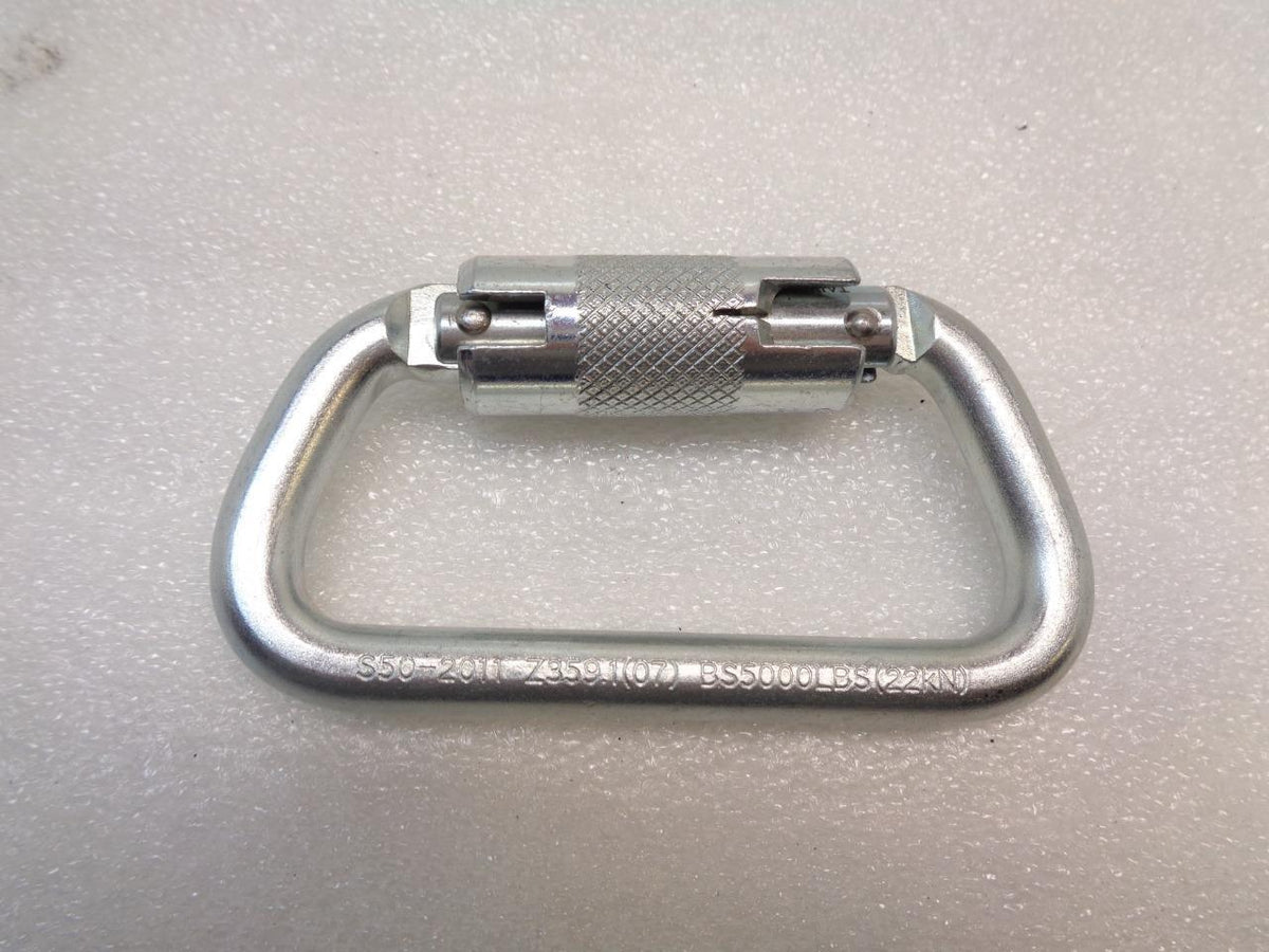 NEW CLIMBING GRADE CARABINER S50-2001 3600LBS GATE/5000LBS BODY STRENGTH R22T7
