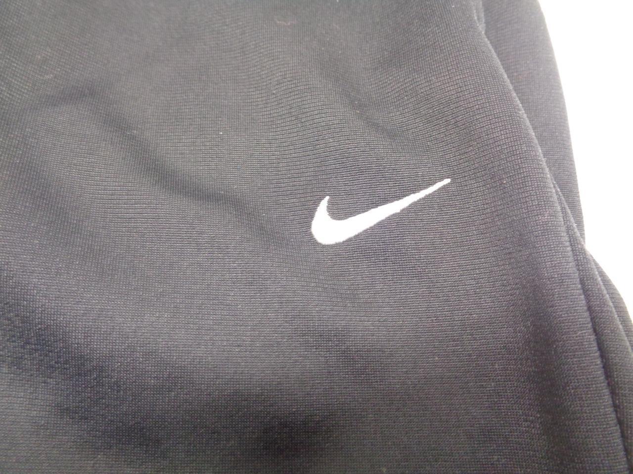 PAIR NEW NIKE WOMENS THE ATHLETIC DEPARTMENT 521901 BLACK TRACK PANTS MED SR