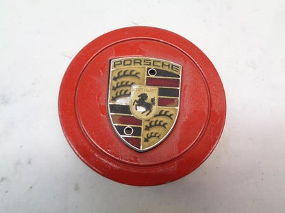 USED GENUINE PORSCHE RED CENTER CAP 993 361 303 09 R23
