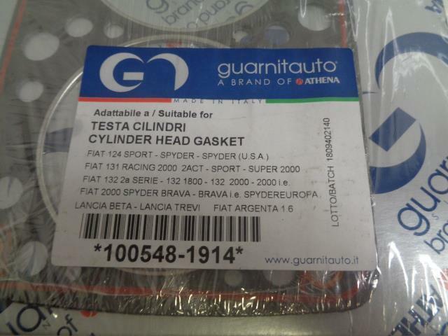 1 NEW GUARNITAUTO 100548-1914 CYLINDER HEAD GASKET FOR FIAT/LANCIA R11