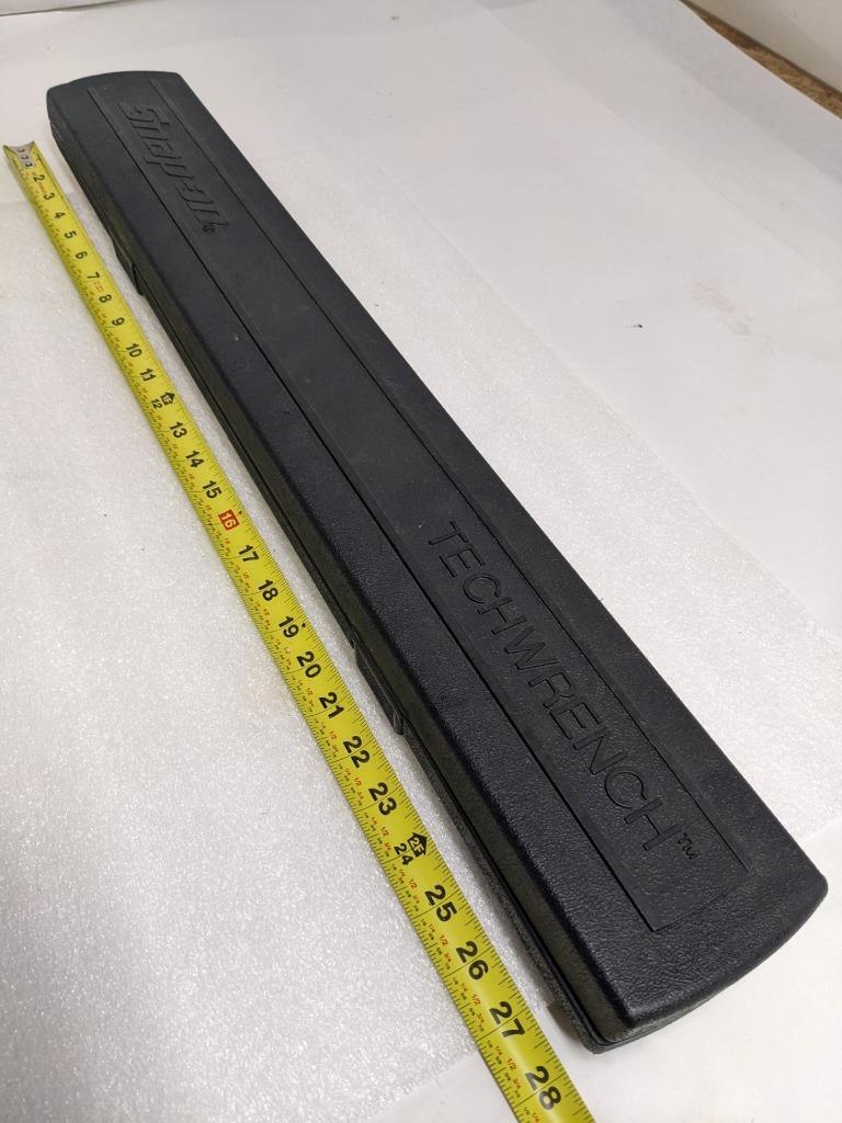 SNAP-ON ATECH3FR250A 1/2" SQUARE TECHANGLE TORQUE WRENCH 12.5-250FT/LB USED R22