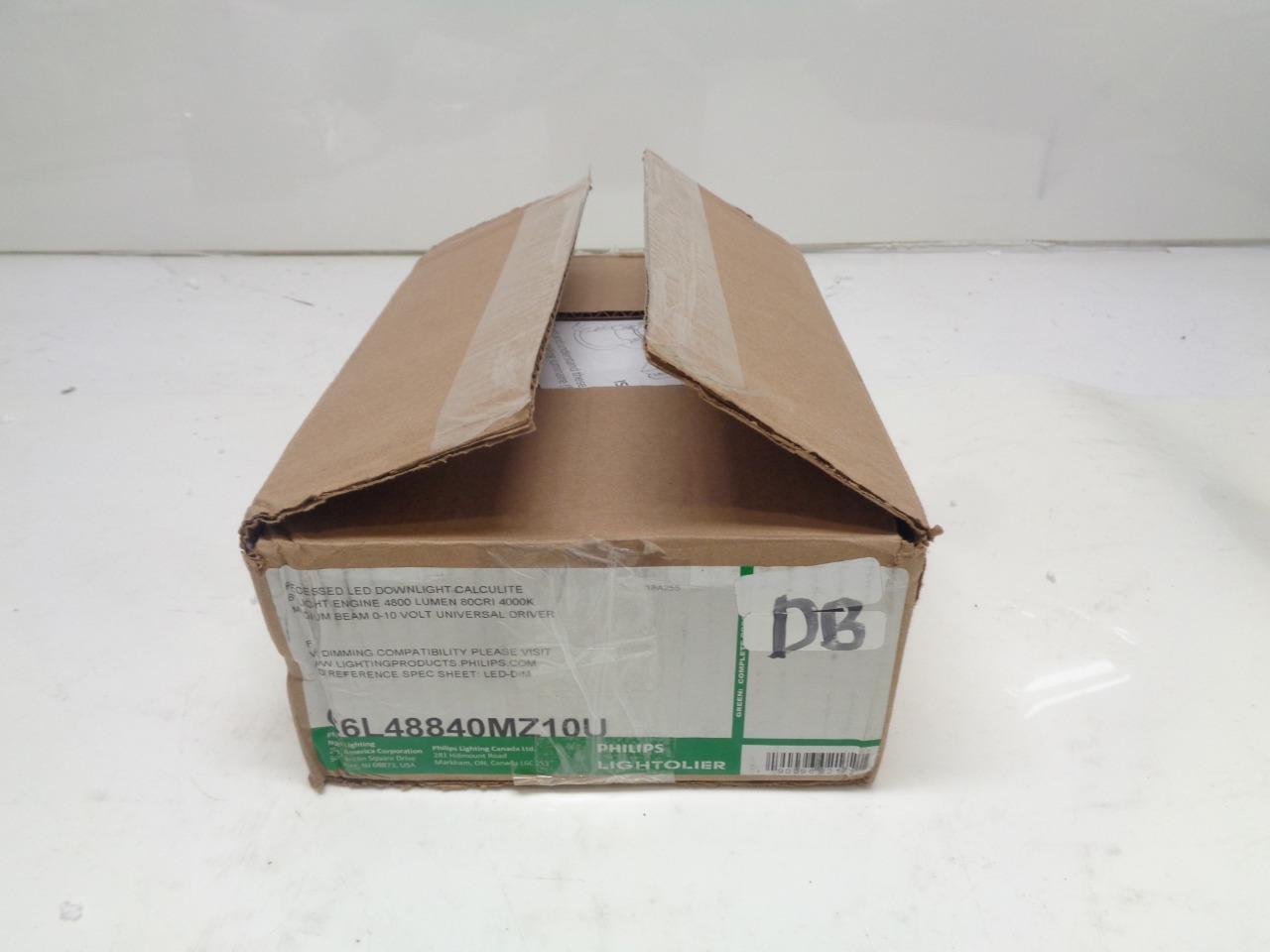 PHILIPS RECESSED LIGHTOLIER C6L48840MZ10U IS-C4L-C6L 0-10V DOWNLIGHTING R28