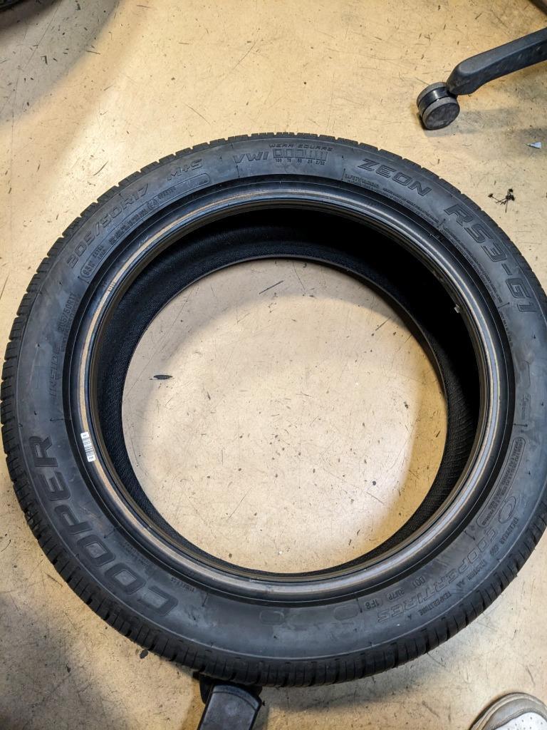 COOPER ZEON RS3-G1 P205 50 17 93W XL TIRE 90000025095 CQ2
