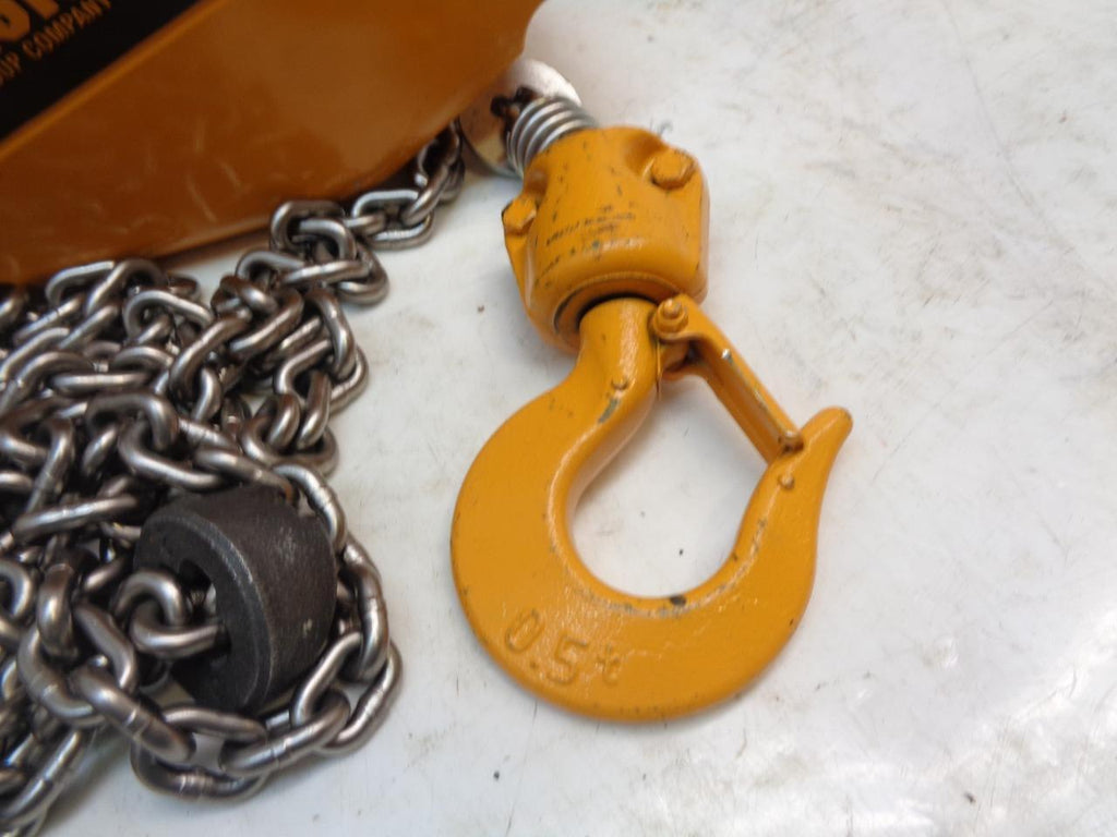 HARRINGTON 1/2 TON ELECTRIC CHAIN HOIST EQ1A-71SY1037 NEW H1