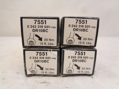 BRAND NEW BOSCH DODGE SUPER SPARK PLUG 4-PACK 7551 R13T3