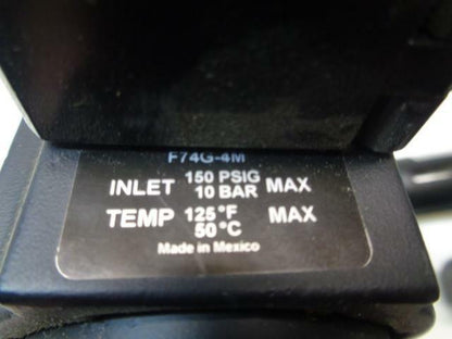 1 USED DIXON MICRO-FOG LUBRICATORS AND PRESSURE VALVE F74 SERIES R11TA