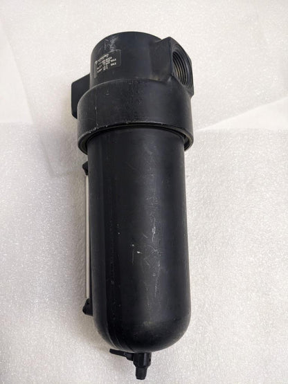 NORGREN GENERAL PURPOSE FILTER-MANUAL DRAIN- METAL BO-F17-800-M3DA USED R6