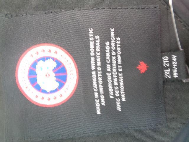 CANADA GOOSE MENS LANGFORD PARKA BLACK 2XL/2TG 2052M NEW SR