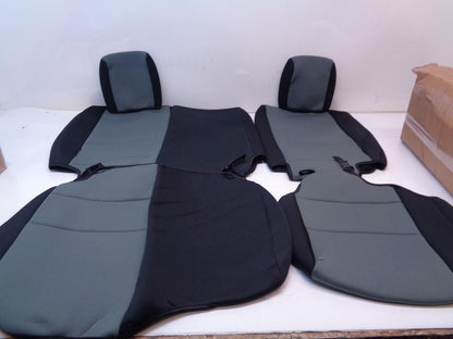 NEW UNIVERSAL NYLON PADDED GREEN SEAT COVERS SR
