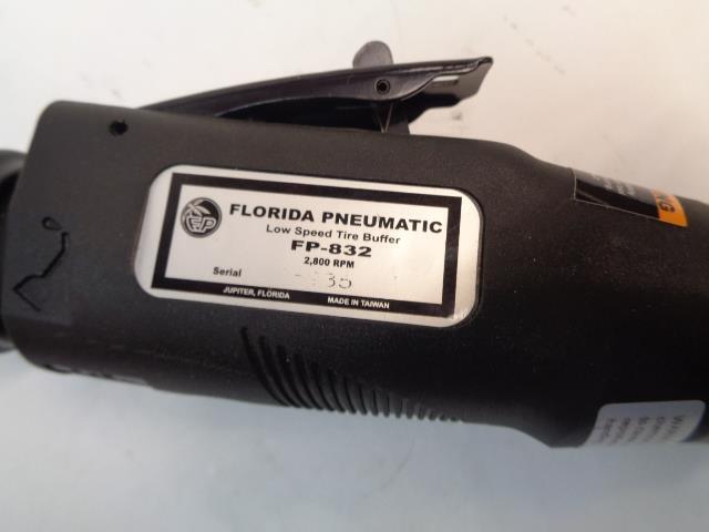 1 NEW FLORIDA PNEUMATIC LOW-SPEED TIRE BUFFER 2800 RPM FP-832 7008014 R27