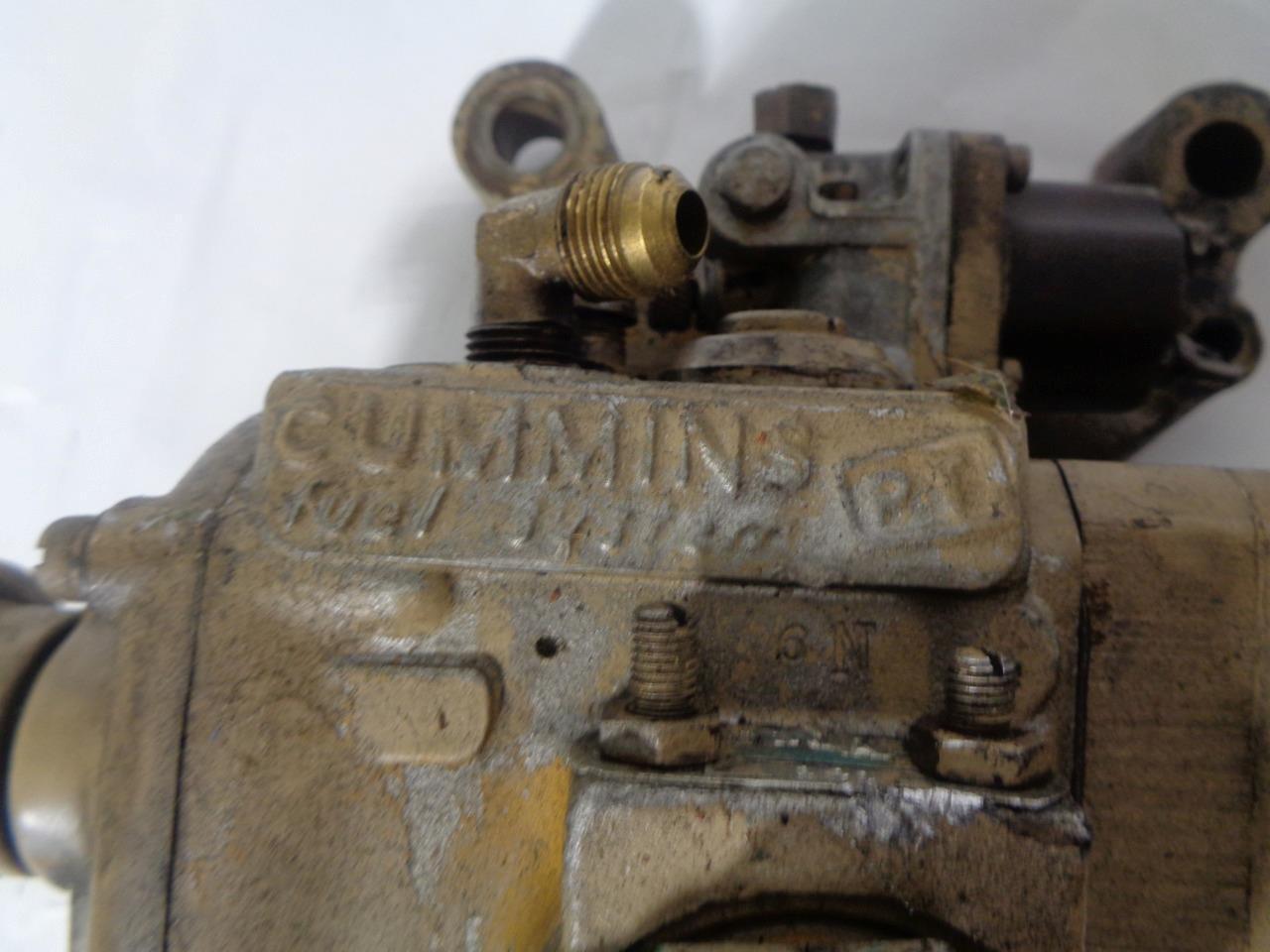 CUMMINS AFC INJECTION PUMP WITH CUMMINS FUEL PUMP DAMPER COVER 153338 USED R13