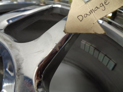 USED CUSTOM POLISHED 18X12 5X4.75 ET 50.50 DRAG BEADLOCK WHEEL W/TOYO TIRE B2