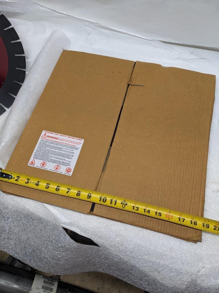 GARDELLA CONCRETE FLATSAW BLADE MEDIUM HARD 35-72HP AC3-16A NEW R7