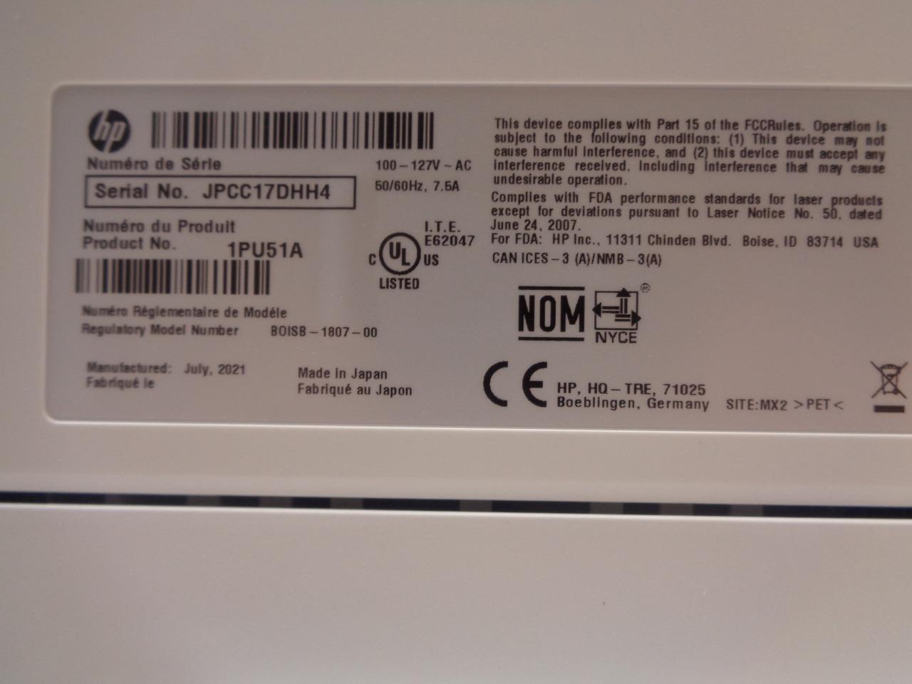 NEW HP LASERJET MANAGED E50145DN LASER PRINTER 1PU51A BSRP