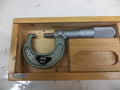 USED YUASA OUTSIDE MICROMETER CALIPER 0-25MM 0.01 0-1" R22T5