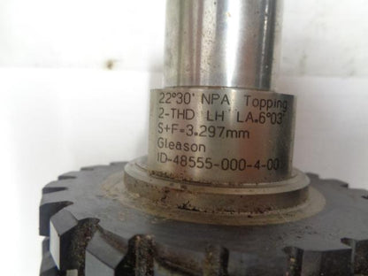 GLEASON rex 76 steel GEAR HOB CUTTER ID-48555-000-4-00 USED H2