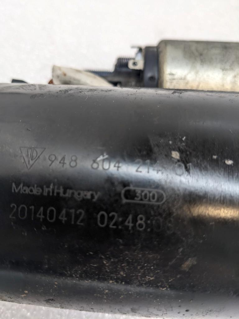 PORSCHE CAYENNE 2011-18 958 TURBO ENGINE STARTER ASSEMBLY 94860421401 USED R20