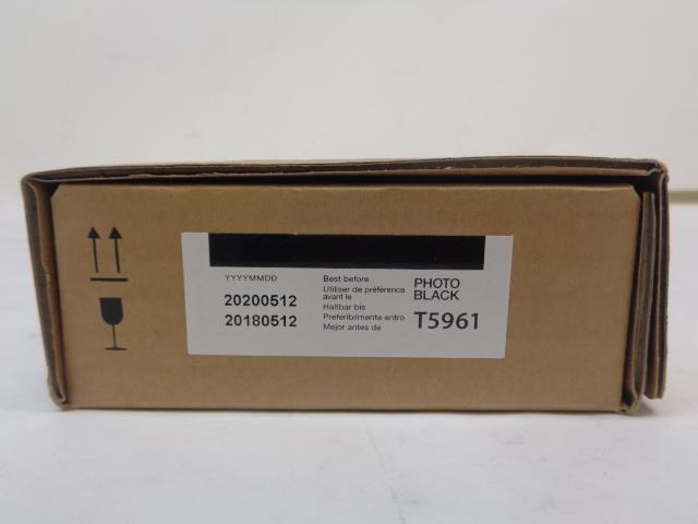 NEW EPSON PHOTO BLACK ULTRACHROME HDR INK CARTRIDGE 350ML T596100 SR