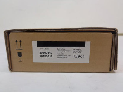NEW EPSON PHOTO BLACK ULTRACHROME HDR INK CARTRIDGE 350ML T596100 SR