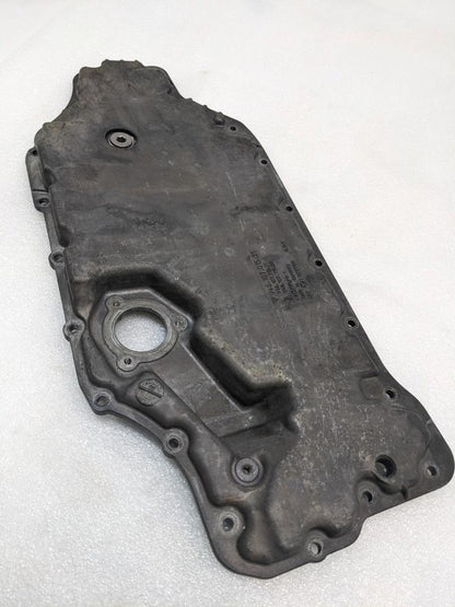 PORSCHE MACAN 15-18 TURBO ENGINE LOWER OIL PAN 94610701531 USED R24
