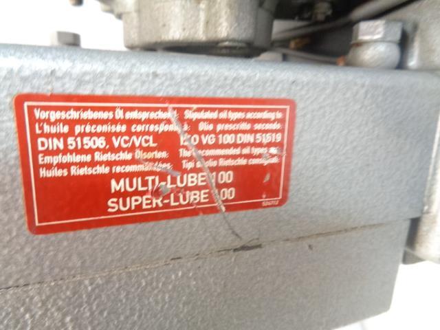 RIETSCHLE THOMAS VACUUM PUMP 601746780001 USED J1