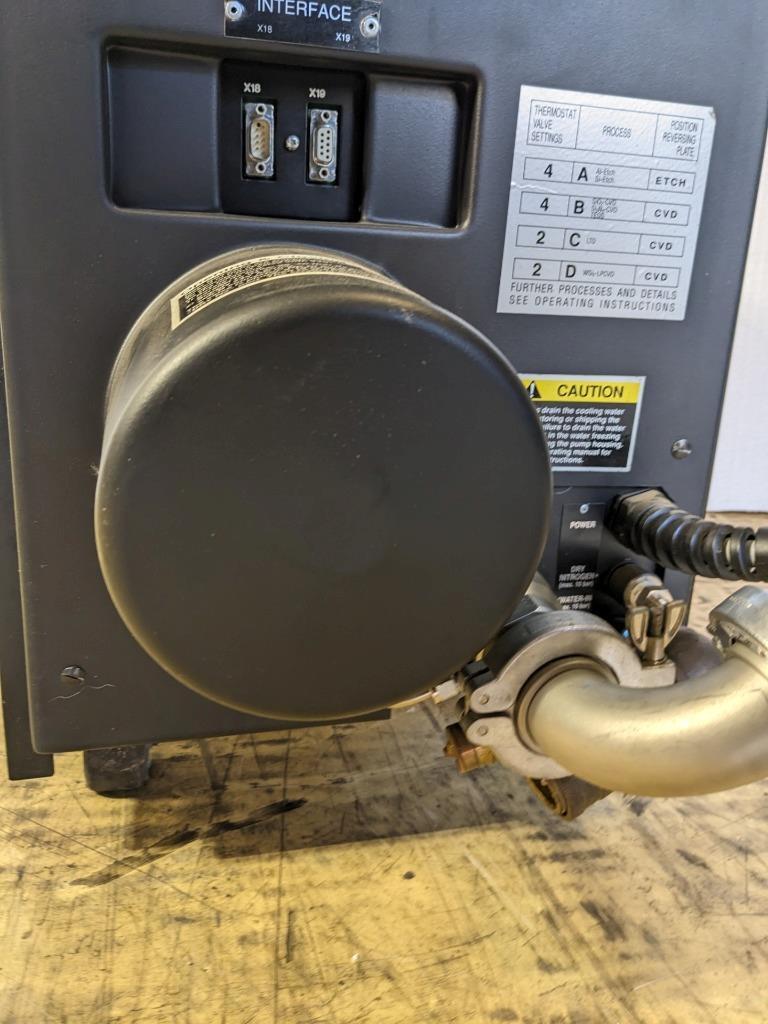 LEYBOLD DRYVAC VACCUM PUMP 100P 400VAC 7.5A 60HZ 4KW 3000RPM 13885 B2