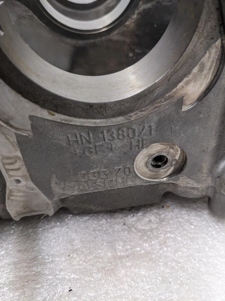 PORSCHE BARE ENGINE CASE FOR 03-10 CAYENNE 9PA 4.5L V8 USED I1