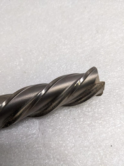 BRUBAKER TOOL 85367 LH END MILL M42 4-FLUTE T350G25-46L 1" DIA. W/N NEW R22T5