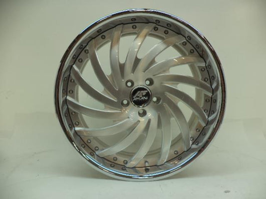 1 NEW AF AMANI WHEEL MODEL VORNADO 20X9 5X112 ET20 SATIN AND CHROME WR