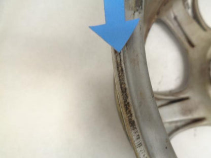 2 GENUINE PORSCHE TURBO TWIST FRONT WHEELS 17X7 ET55 5X130 996 362 124 0 WR