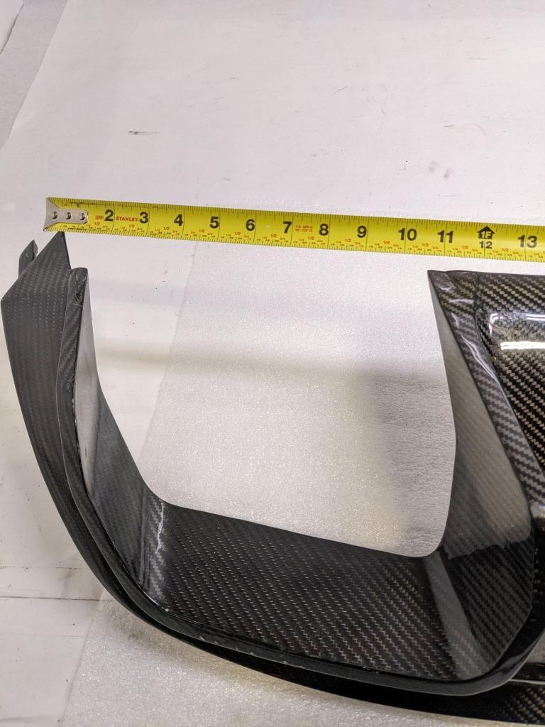 UNBRANDED 60X11X11 CARBON FIBER REAR DIFFUSER NEW SR