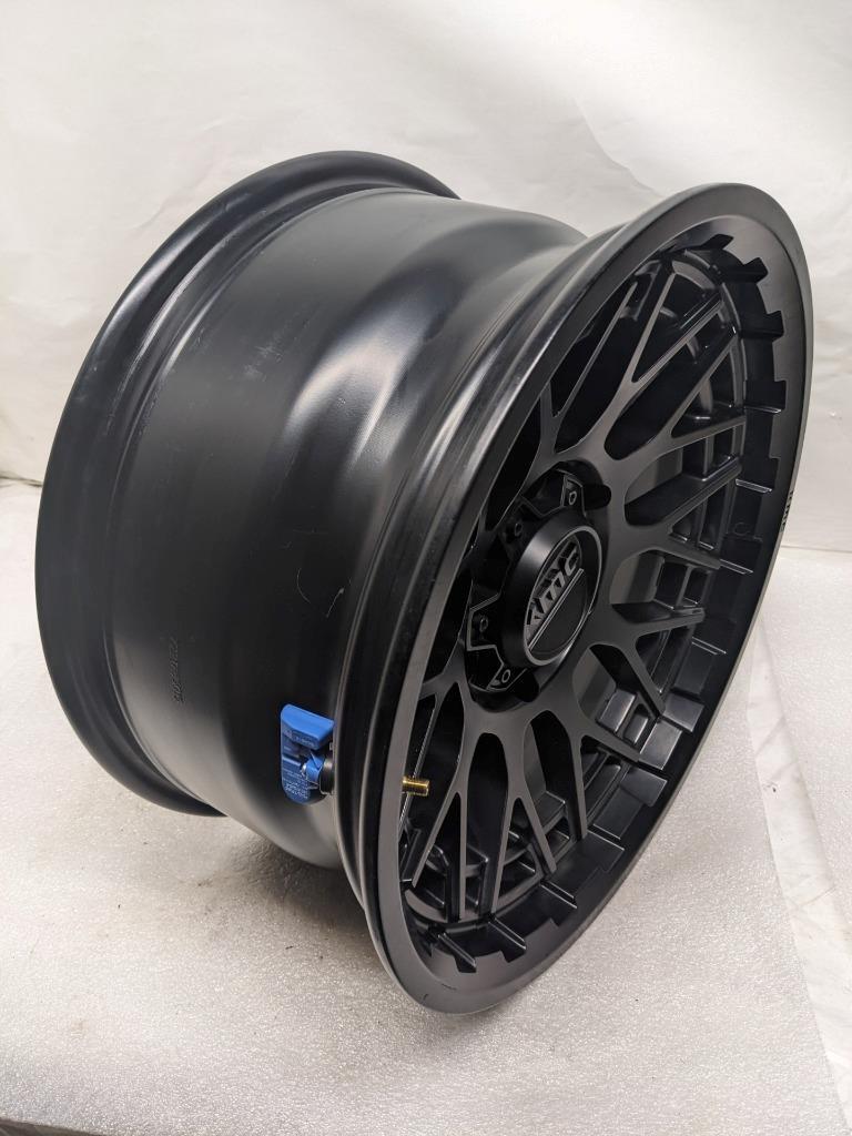 1 KMC WHEEL KM72278568700 KM722 TECHNIC 17X8.5 ET0 SATIN BLACK 6X139.7 NEW B2
